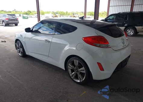 2013 Hyundai Veloster Base W/Gray z USA, uszkodzony, nr VIN KMHTC6AD3DU171621
